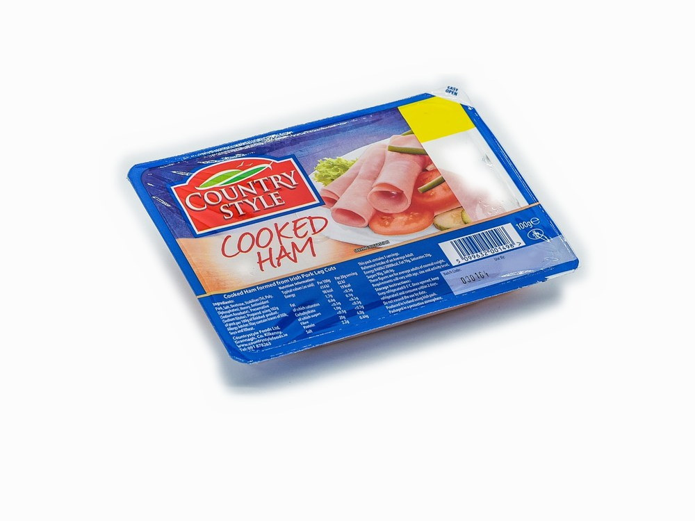 A pack of Country Style cooked ham