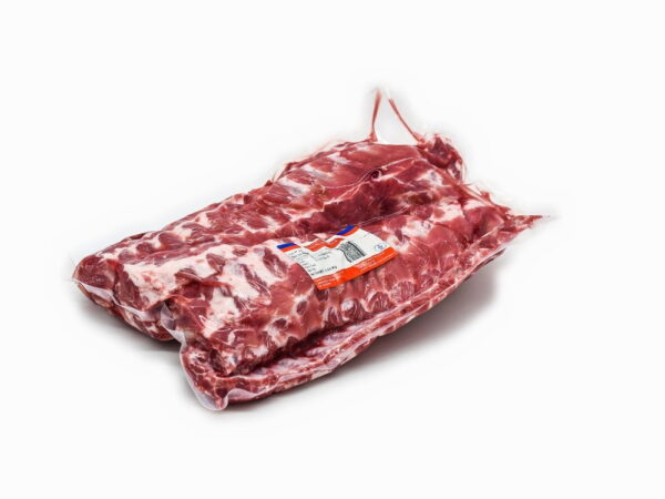 A pack of bacon ribs