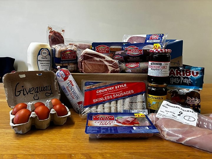 A Country Style hamper of breakfast meats
